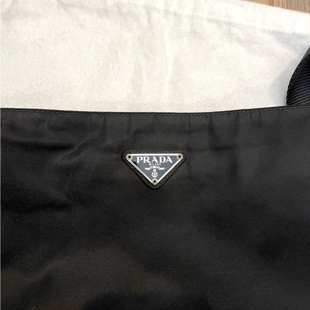 Vintage Prada Tessuto Messenger Bag - Picture 4 of 12